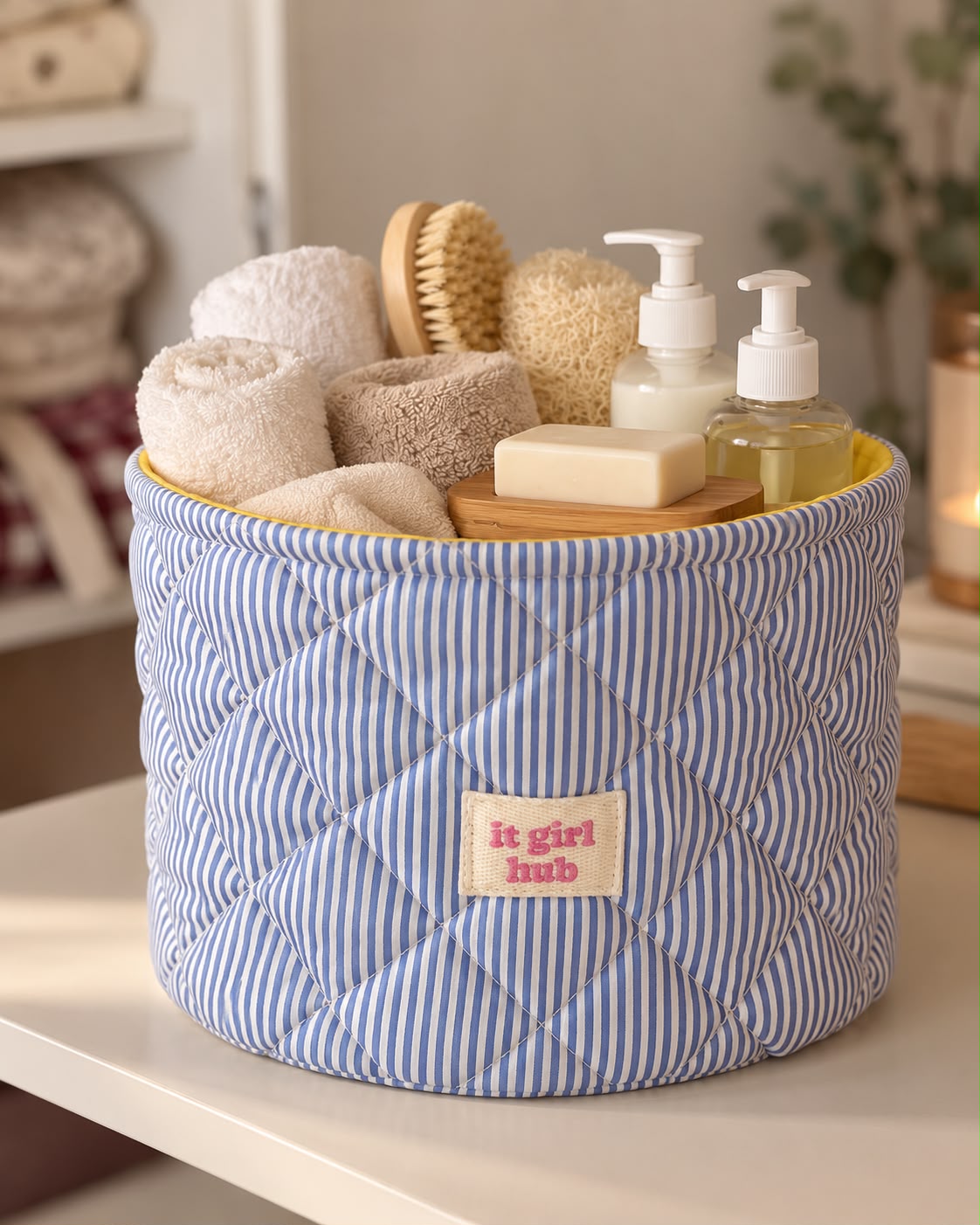 Honey Blue Holder